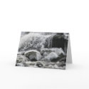 frozen rocks greeting card by camerashyphotos frozen rocks greeting card