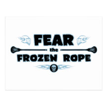 Frozen Rope - blue Post Card
