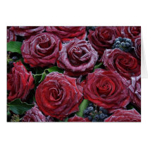 frozen roses cards