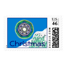 Frozen Sun Christmas Postage