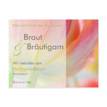Fruehling • Save the Date Postkarte postcards by SabineStGreetings Fruehling • Save the Date Postkarte postcards