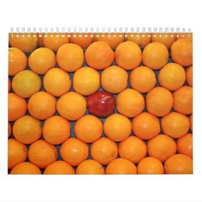 Fruit and Food Calender 14 Wall Calendar