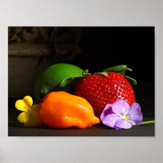 Fruit and Vegetable poster print
