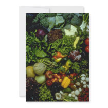 Fruit and vegetables custom announcement