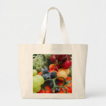 Fruit and Vegetables Tote Bags