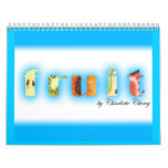 Fruit Art Wall Calendar
