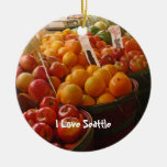Fruit at Pikes Place Market Ornament