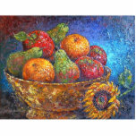 Fruit Basket Painting Art - Multi Cut Out