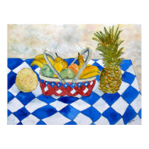 fruit basket still life art painting poster print by dereklovessheila fruit basket still life art painting poster print