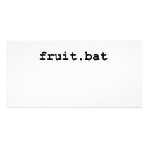 Fruit.bat Customized Photo Card