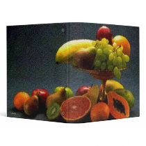 Fruit Bowl Avery Binder by Paper_Products Fruit Bowl Avery Binder