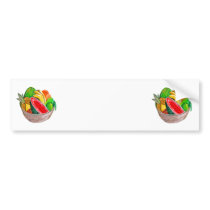 Fruit Bowl Bumper Stickers