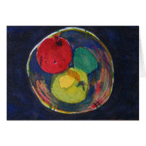Fruit bowl card
