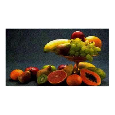 Fruit Bowl Poster by norman888