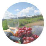 Fruit Bread And Wine Picnic Sticker