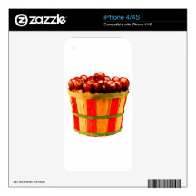Fruit Decals For iPhone 4