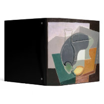 Fruit-dish and carafe, 1927 3 ring binder