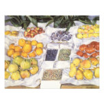 Fruit Displayed on a Stand by Gustave Caillebotte Custom Announcements