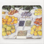 Fruit Displayed on a Stand by Gustave Caillebotte Mouse Pads