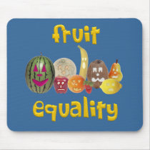 Fruit Equality Mousepad by hdowney Fruit Equality Mousepad