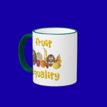 Fruit Equality Mug mugs