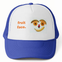 fruit face hats