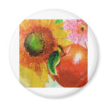 Fruit & flowers magnets