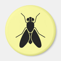 Fruit Fly Fridge Magnets
