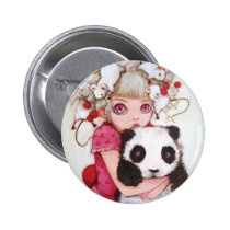 Fruit Fuzz Button buttons