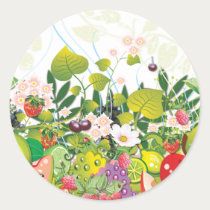 Fruit Garden Sticker by naturespaintbox Fruit Garden Sticker