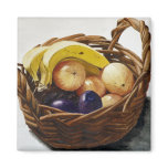 Fruit in a Basket Fridge Magnet