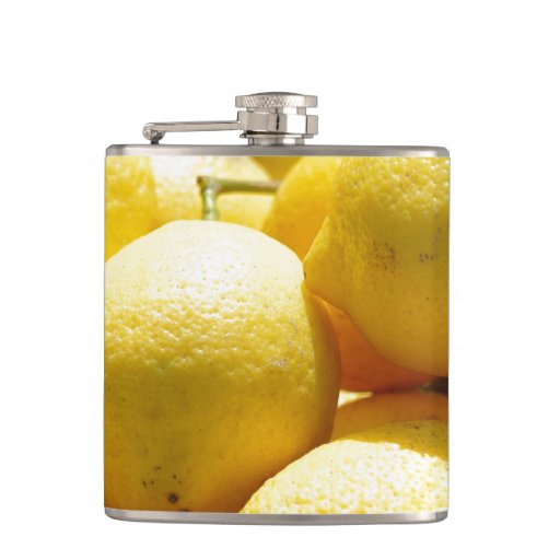 Fruit Lemons Flask
