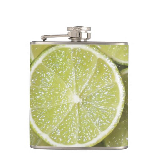 Fruit Lime Hip Flask