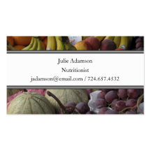 Fruit Market Business Card