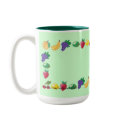 Fruit Medley Mug by Customizables Fruit Medley Mug