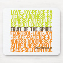 Fruit of the Spirit Mouse Mats