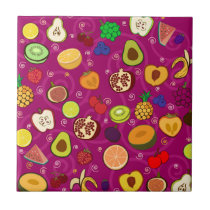 Fruit Pattern Tile tiles
