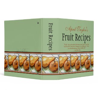 Fruit Recipes Binder for Pear Lovers (2.0