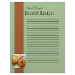 Fruit Recipes for Pear Lovers Recipe Page Letterhead