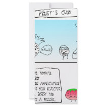 fruit´s club personalized rack card