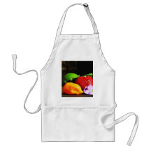 Fruit Still Life Srawberry Strawberries Limes Pepp Apron