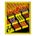 Fruit Store- WPA Poster - posters