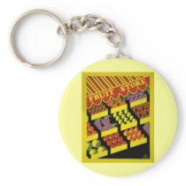 Fruit Store- WPA Poster - keychains