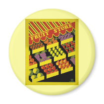 Fruit Store- WPA Poster - magnets
