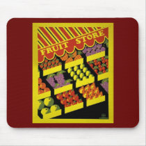 Fruit Store- WPA Poster - mousepads