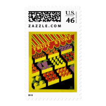 Fruit Store- WPA Poster - stamps