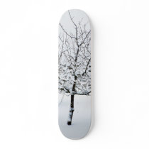 Fruit Tree In Winter Clothing skateboards by lifesphere Fruit Tree In Winter Clothing skateboards