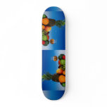 Fruit varieties and juice custom skate board