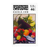 Fruit & Vegetable Medley Postage Stamp