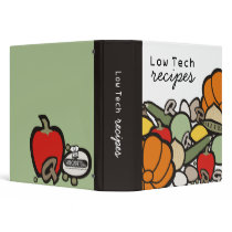 fruit vegetables healthy foods recipe binder